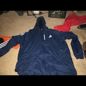 Men’s adidas navy windbreaker